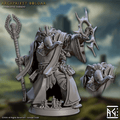 3D Printed Artisan Guild Archpriest Boldar Elephorim Ivory Sentinels 28mm 32mm