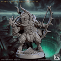 3D Printed Artisan Guild Arkos Minoc Bounty Hunter Descent into the Hive of the All Seeing 28mm 32mm