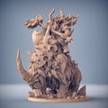3D Printed Artisan Guild Armored Frosthorn Frostmetal Clan 28mm 32mm