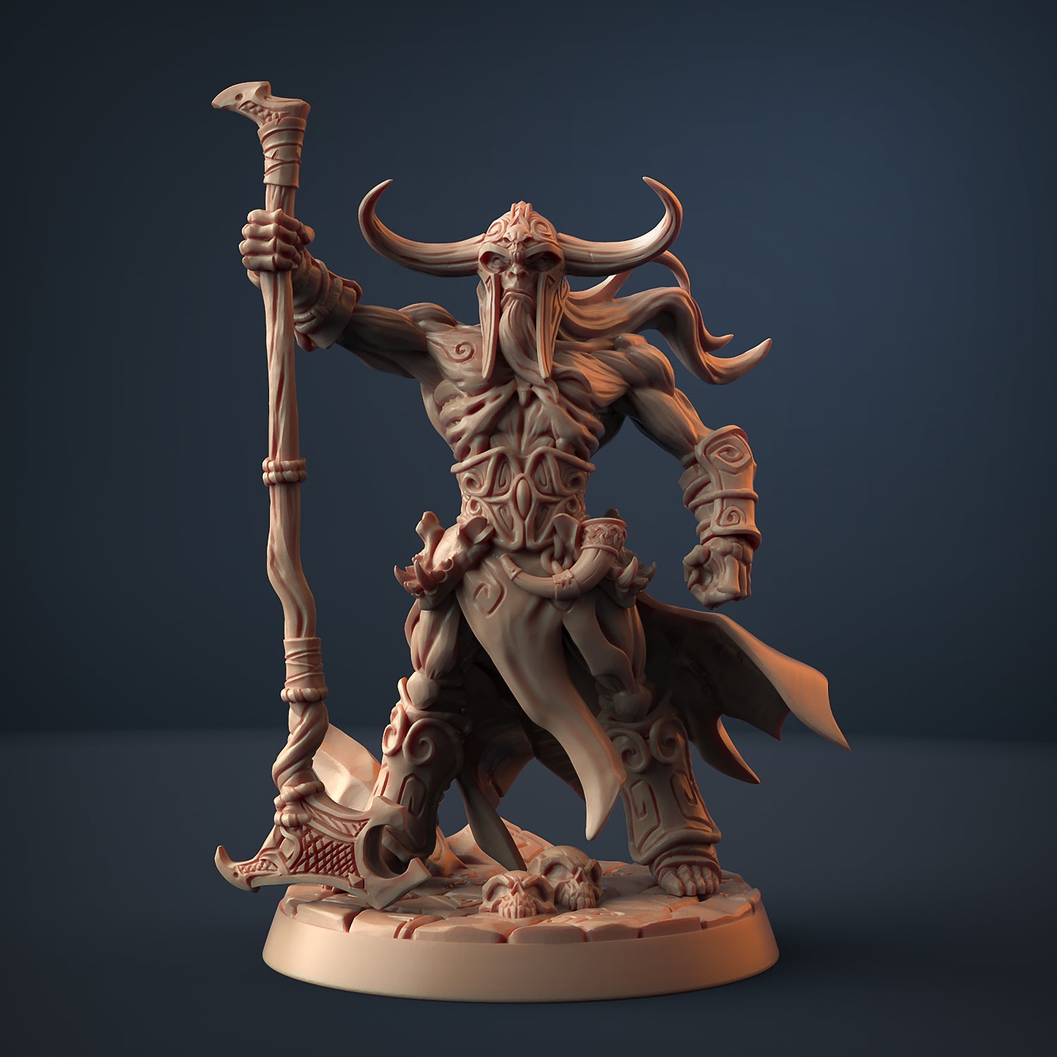 3D Printed Artisan Guild Baldur the Invincible Darkness of the Lich Lord 28mm 32mm