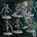3D Printed Artisan Guild Barkwraith Spriggans Barkwraith Spriggans Set 28mm 32mm