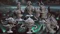 3D Printed Artisan Guild Descent into the Hive of the All Seeing Busts 28mm 32mm