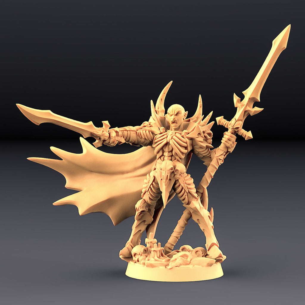 3D Printed Artisan Guild Drakenmir the Bonelord Soulless Vampires Set 28mm 32mm