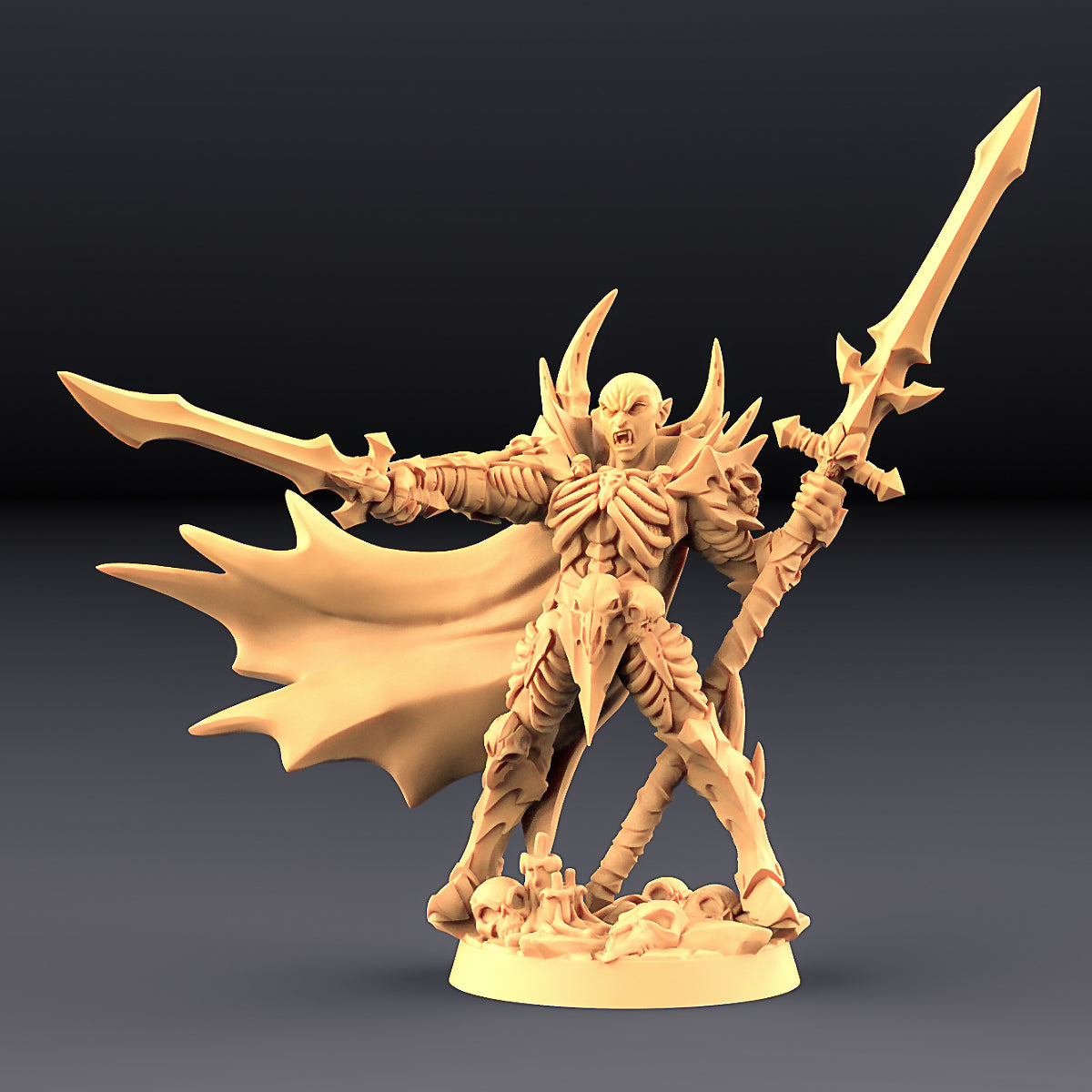 3D Printed Artisan Guild Drakenmir the Bonelord Soulless Vampires Set 28mm 32mm