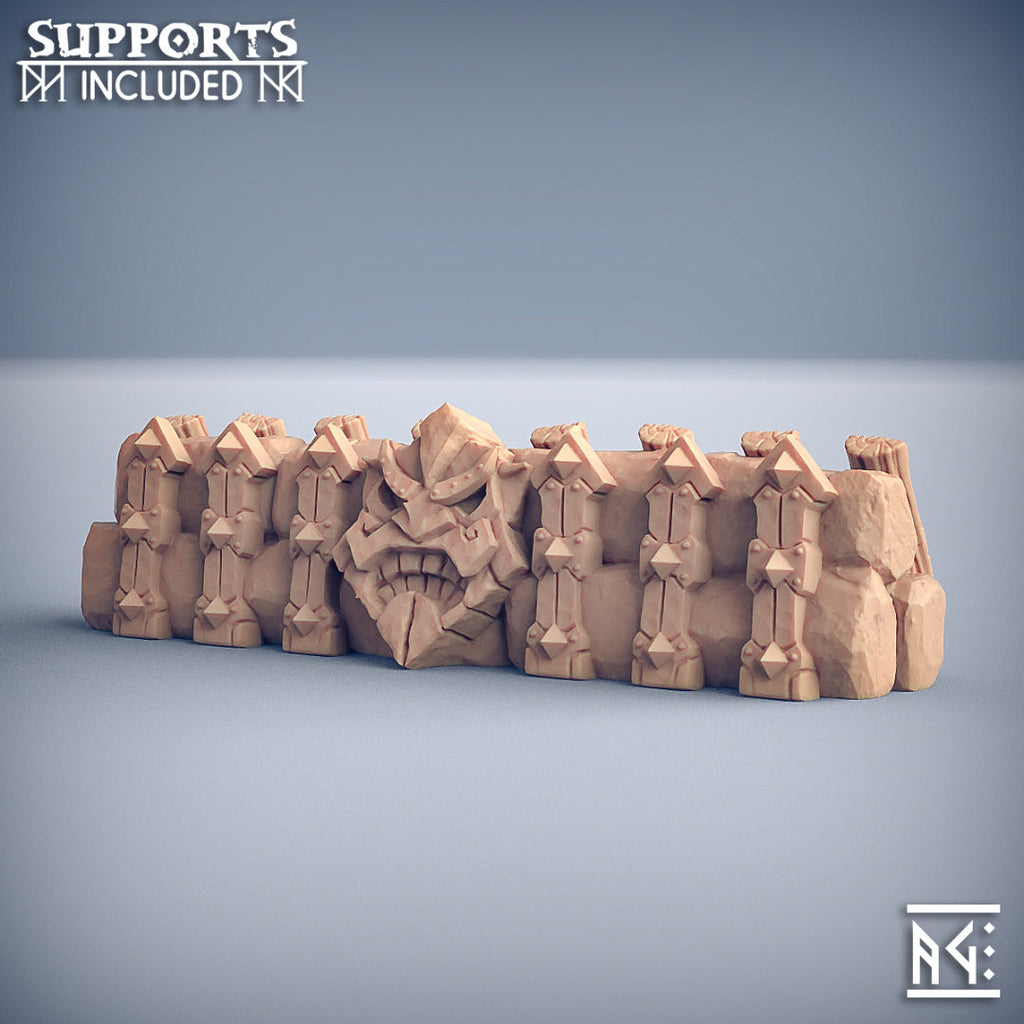 3D Printed Artisan Guild Dwarven Emplacement Dwarven Oathbreakers 28mm 32mm