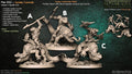 3D Printed Artisan Guild Gurun Salamander Riders Swamp Gurunda 28mm 32mm