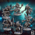 3D Printed Artisan Guild High Tide Jurakin Mirmidons Mirmidons of the Death Tide 28mm 32mm