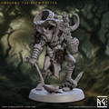 3D Printed Artisan Guild Hobgrog the Brewmaster Faldorn Hobgoblin Set 28mm 32mm