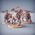 3D Printed Artisan Guild Kalkotaurs Dumlok Flameseekers 28mm 32mm