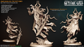 3D Printed Artisan Guild King Skutagaard The Lich Lord Darkness of the Lich Lord 28mm 32mm