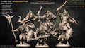3D Printed Artisan Guild Modular Bonegnasher Gnolls Bonegnasher Gnolls 28mm 32mm