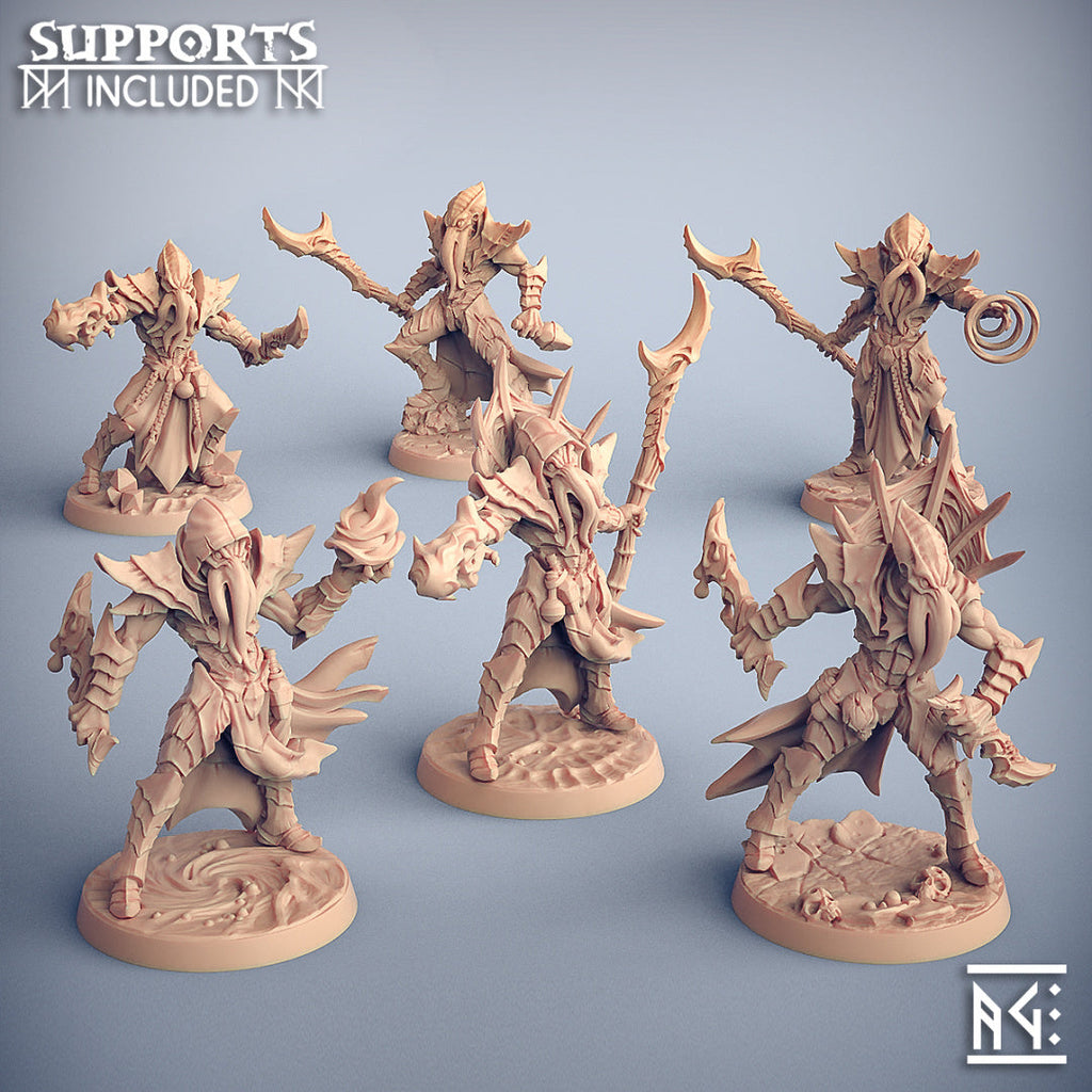 3D Printed Artisan Guild Modular Depth Ones Reavers Depth Ones Set 28mm 32mm