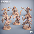 3D Printed Artisan Guild Modular Depth Ones Reavers Depth Ones Set 28mm 32mm
