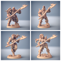 3D Printed Artisan Guild Orc Barbarian Hand+Weapons Orc Barbarians Set  28mm 32mm
