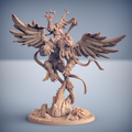 3D Printed Artisan Guild Proudmane Winged Lion The Requien Brotherhood 28mm 32mm