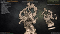 3D Printed Artisan Guild Runakk Forgemaster Dumlok Flameseekers 28mm 32mm