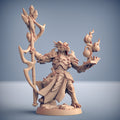 3D Printed Artisan Guild Scramax the Battlemage The Dragonguard 28mm 32mm