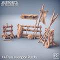 3D Printed Artisan Guild Standalone Sylvan Knights Unsupported Sylvan Knights 28mm 32mm