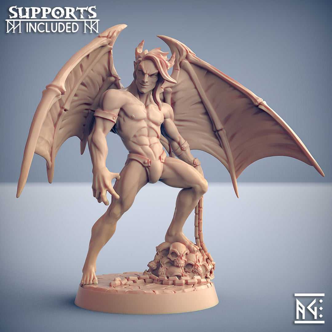 3D Printed Artisan Guild Vanos - Lust Demon Abyss Demons Set 28mm 32mm