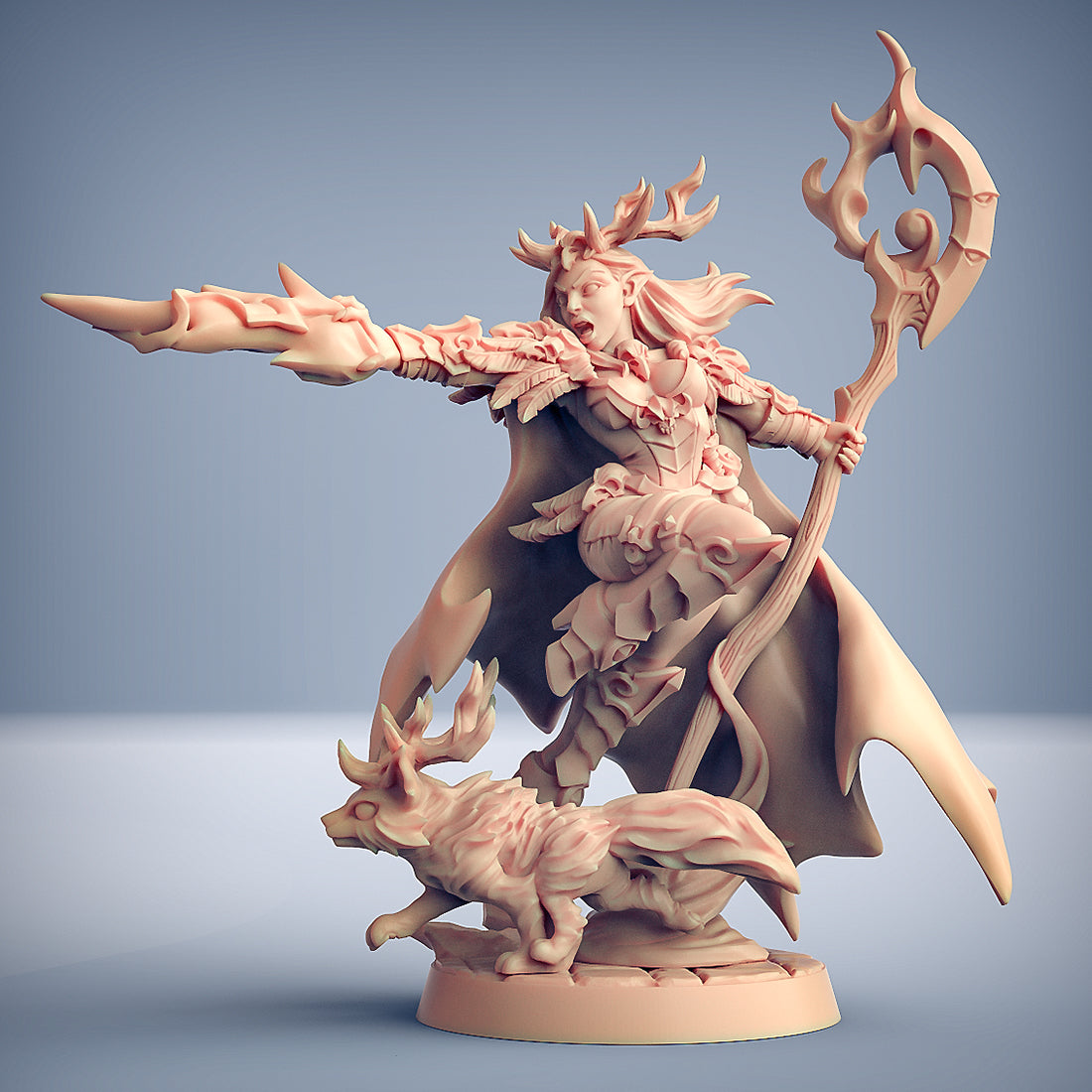 3D Printed Artisan Guild Vulpeana Whitebranch The Eye of Tialevor Heroes Set Welcome Box 28mm 32mm