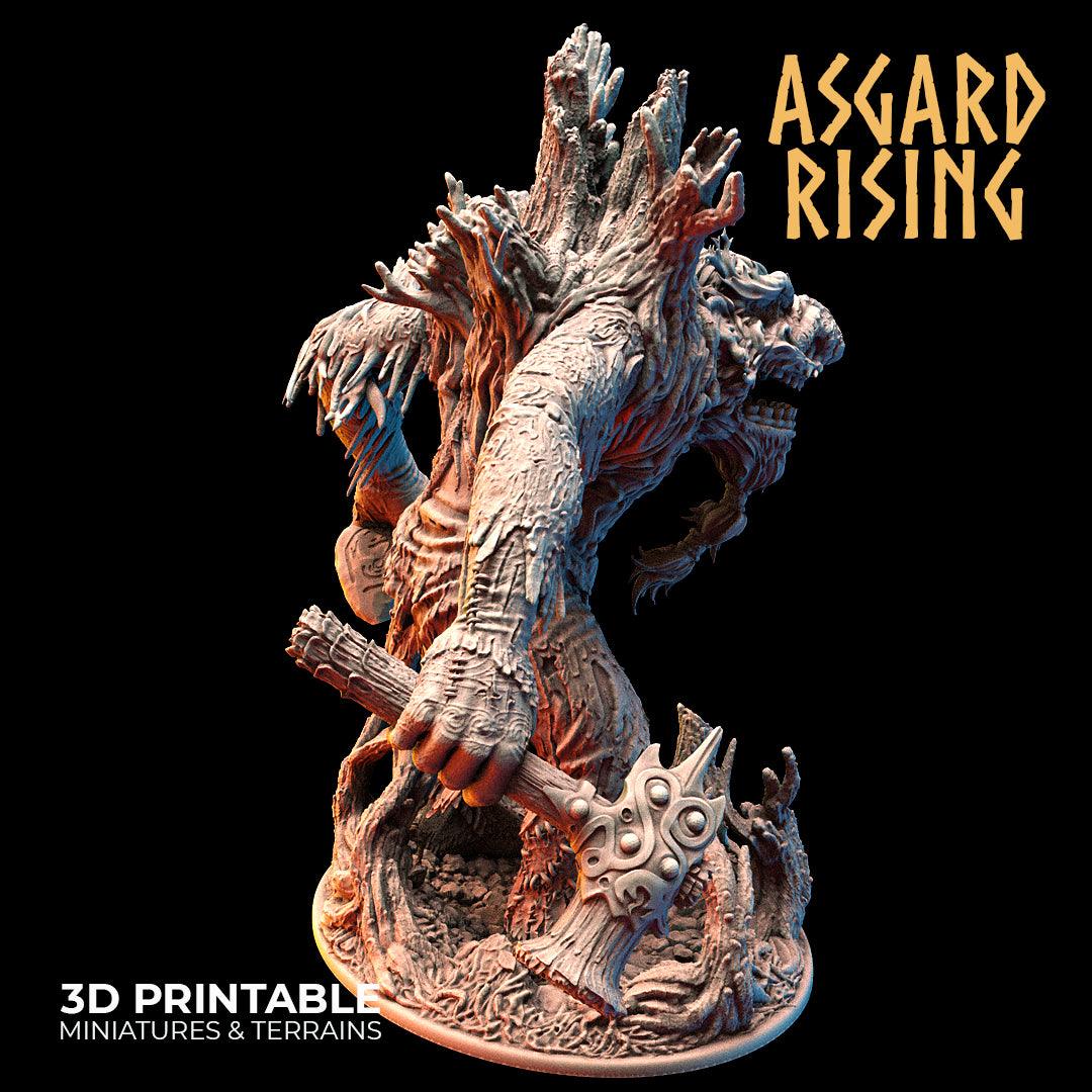 3D Printed Asgard Jontar the Mad 28 32 mm Wargaming DnD