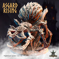 3D Printed Asgard Nightmare Spider Version 2 28 32 mm Wargaming DnD