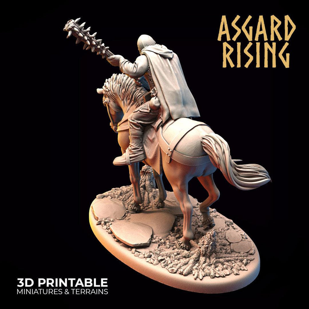3D Printed Asgard Rising Bandit Riders Deserters Modular Warband 28mm - 32mm