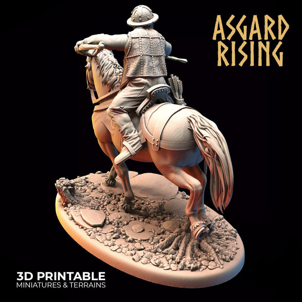 3D Printed Asgard Rising Bandit Riders Deserters Modular Warband 28mm - 32mm