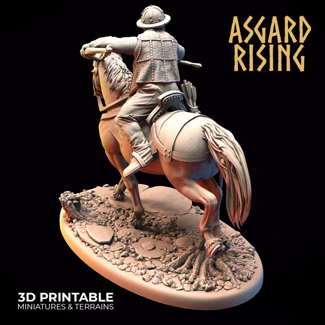 3D Printed Asgard Rising Bandit Riders Deserters Modular Warband 28mm - 32mm