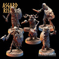 3D Printed Asgard Rising Draugr Barrow Guards Modular Set B 28 32 mm Wargaming DnD