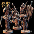 3D Printed Asgard Rising Draugr Barrow Guards Modular Set C 28 32 mm Wargaming DnD