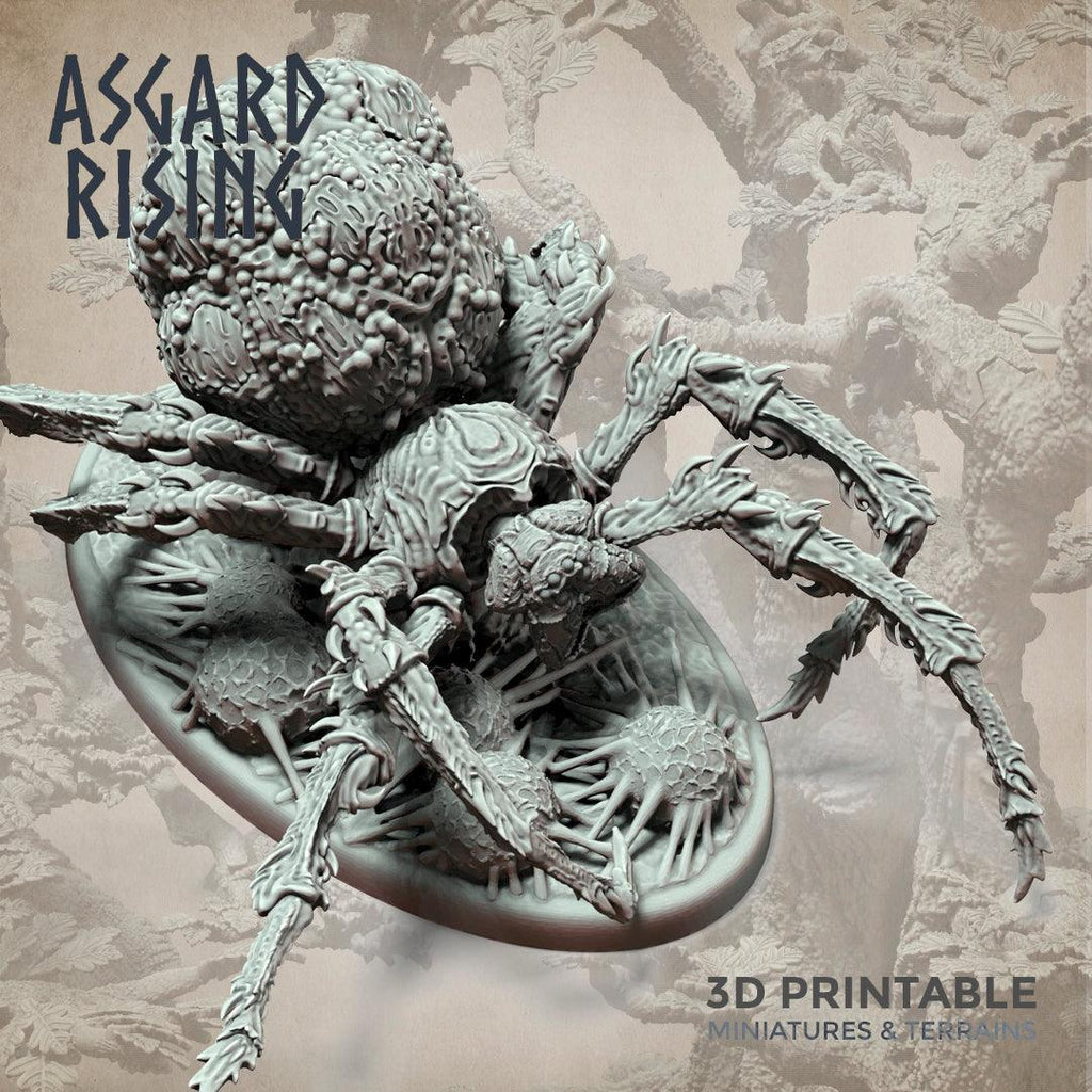 3D Printed Asgard Rising Forest Spiders Set 28mm 32mm Ragnarok D&D
