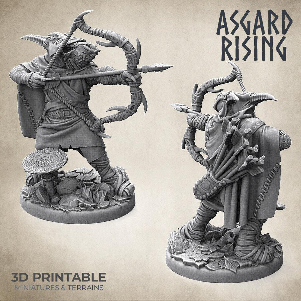 3D Printed Asgard Rising Hunter of the Mountain King 28mm - 32mm Ragnarok D&D