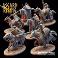 3D Printed Asgard Rising Medieval Heavy Calvary Set 28mm - 32mm Ragnarok D&D