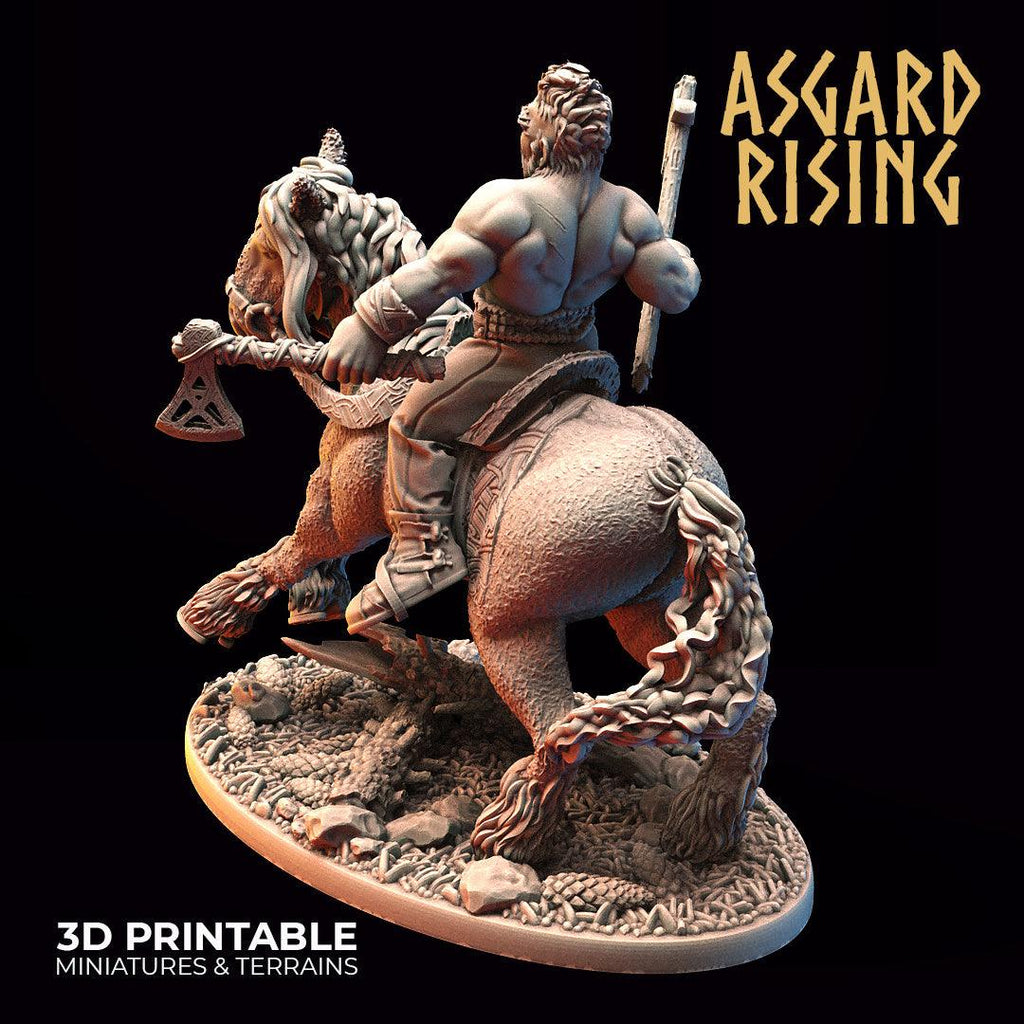 3D Printed Asgard Rising Viking Riders Modular Warband 28mm - 32mm