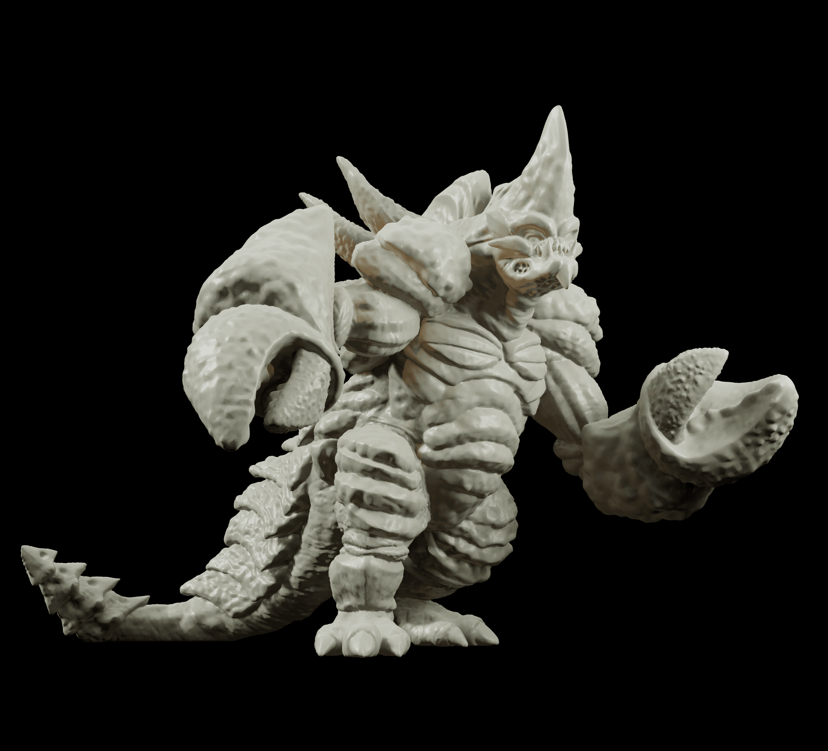 3D Printed Bestiary Vol. 4 Nafarrate - Abyszylla Aberration 32mm Ragnarok D&D