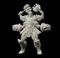 3D Printed Bestiary Vol. 4 Nafarrate - Al'Goleth Demon Fiend 32mm Ragnarok D&D