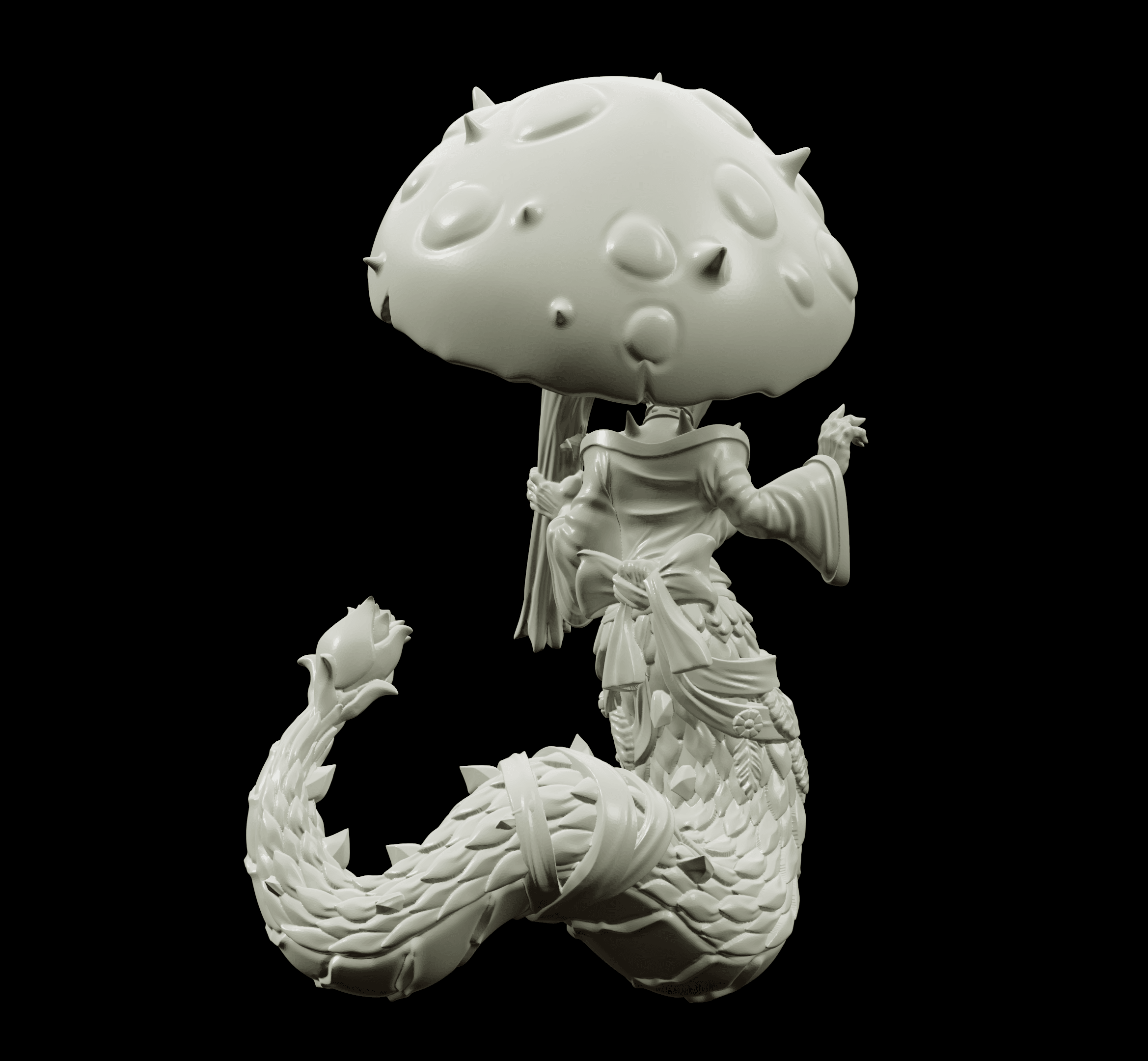 3D Printed Bestiary Vol. 4 Nafarrate - Aldoris Forest Spirit 32mm Ragnarok D&D