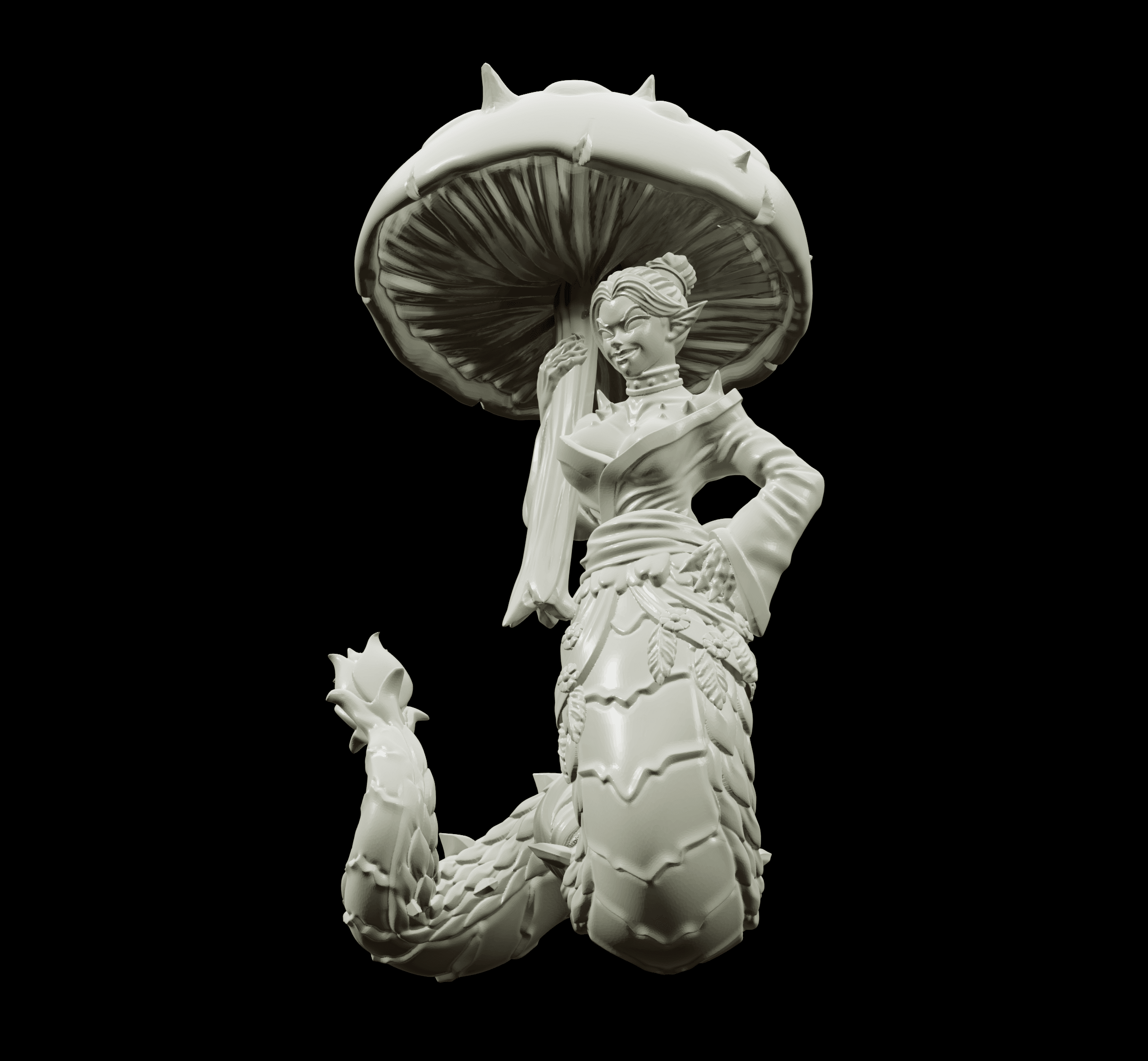 3D Printed Bestiary Vol. 4 Nafarrate - Aldoris Forest Spirit 32mm Ragnarok D&D