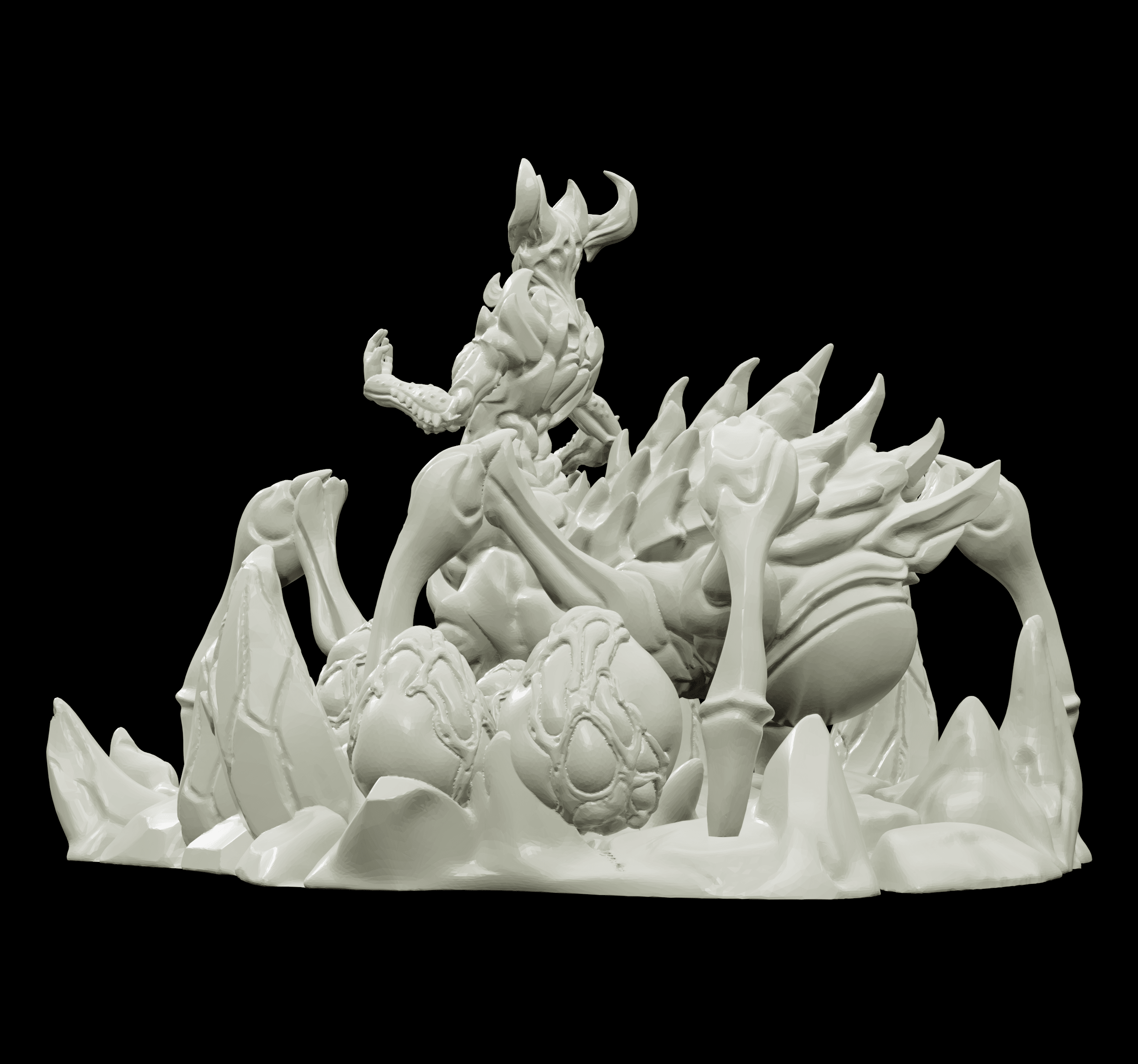 3D Printed Bestiary Vol. 4 Nafarrate - Arachne Spider 32mm Ragnarok D&D