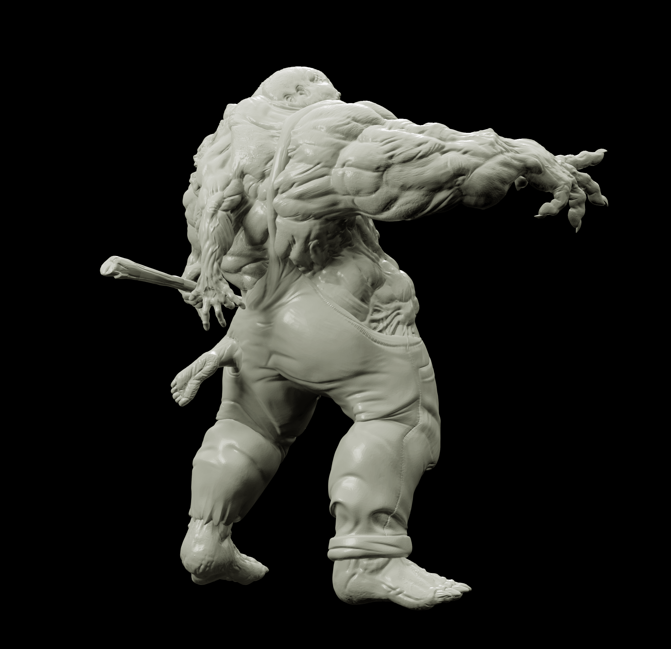 3D Printed Bestiary Vol. 4 Nafarrate - Biir'zha Aberration 32mm Ragnarok D&D