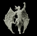 3D Printed Bestiary Vol. 4 Nafarrate - Chernobog Demon Fiend 32mm Ragnarok D&D