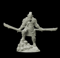 3D Printed Bestiary Vol. 4 Nafarrate - Hobgoblin 32mm Ragnarok D&D