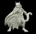 3D Printed Bestiary Vol. 4 Nafarrate - Ishu Tigress 32mm Ragnarok D&D