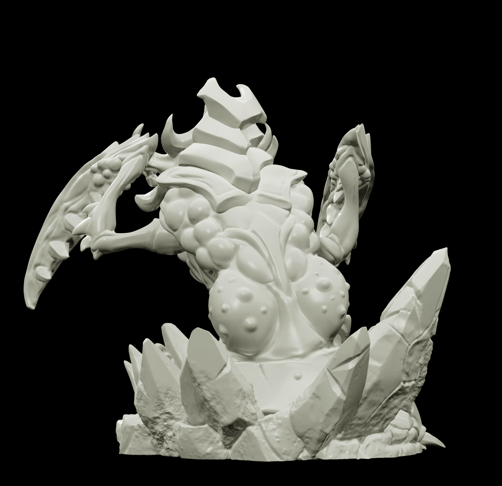 3D Printed Bestiary Vol. 4 Nafarrate - Khepri Demon Fiend 32mm Ragnarok D&D