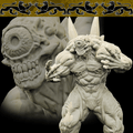 3D Printed Bestiary Vol. 4 Nafarrate - Noventash'Ma Cyclops 32mm Ragnarok D&D