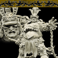 3D Printed Bestiary Vol. 4 Nafarrate - Xing Tiang Chinese Warrior 32mm Ragnarok D&D
