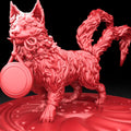 3D Printed Bestiary Vol. 5 Nafarrate - Bakeneko 32mm Ragnarok D&D