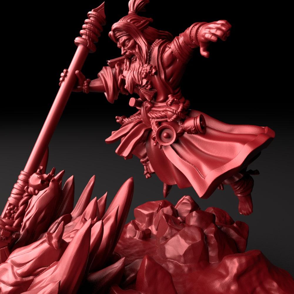 3D Printed Bestiary Vol. 5 Nafarrate Izanagi - 32mm Ragnarok D&D