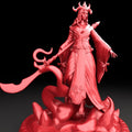 3D Printed Bestiary Vol. 5 Nafarrate - Yuki Ona 32mm Ragnarok D&D